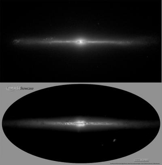 Illustration for article titled Astrophysicists Produce First Realistic Simulation of Milky Way's Formation
